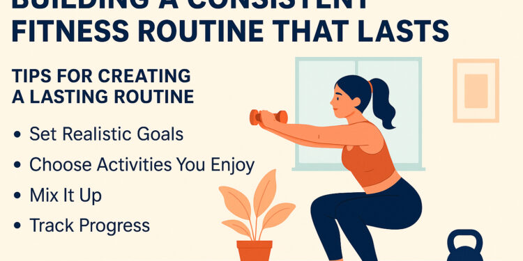 Building a Consistent Fitness Routine That Lasts