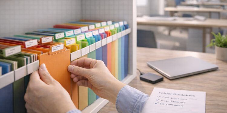 Organizing Project Files for Clear Team Collaboration