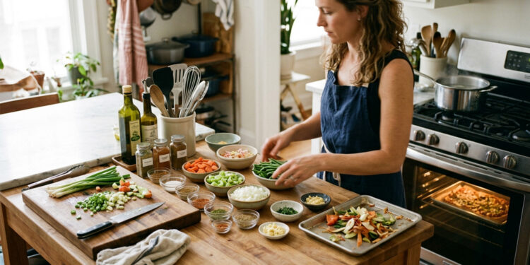 Organize Your Kitchen Workflow for Consistent Weeknight Success