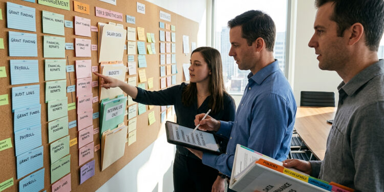 Implementing Tiered Access and Indexing for Financial Records