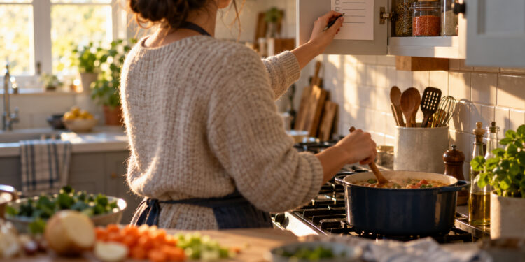 Practical Daily Checklists to Simplify Evening Cooking