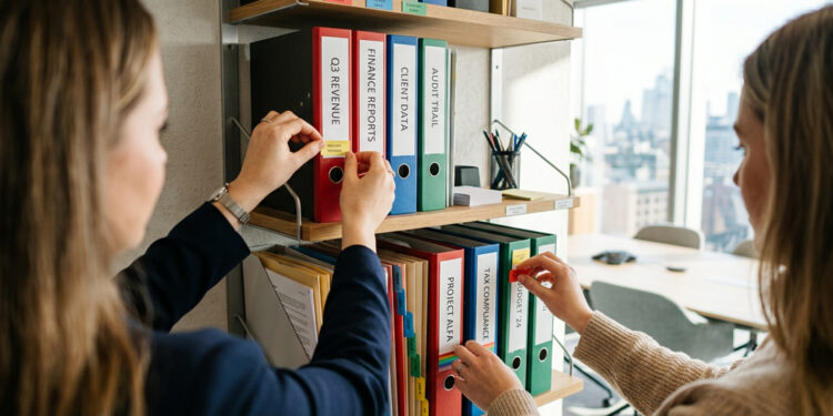 Systematic Financial File Practices to Speed Reporting